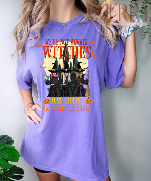 Cheap Witches Pumpkin T Shirt Womens, Gifts For Halloween Lovers