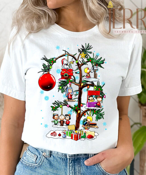 Funny Snoopy Merry Christmas T Shirt, Christmas Presents For Her