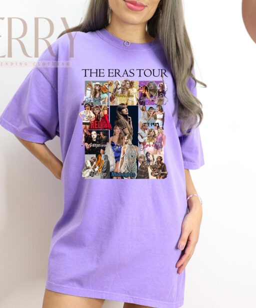 Cheap Taylor Swift The Eras Tour 2023 T Shirt Womens, Taylor Swift Gift For Fans
