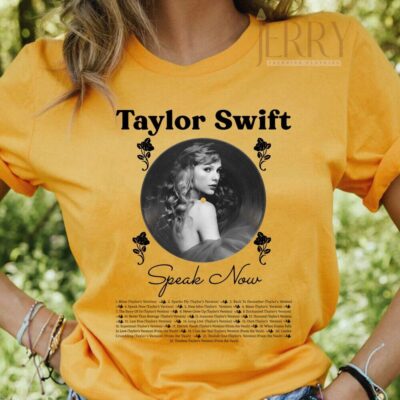 Cheap Taylor Swift Speak Now T Shirt, Perfect Gift For Your Swifties Friends