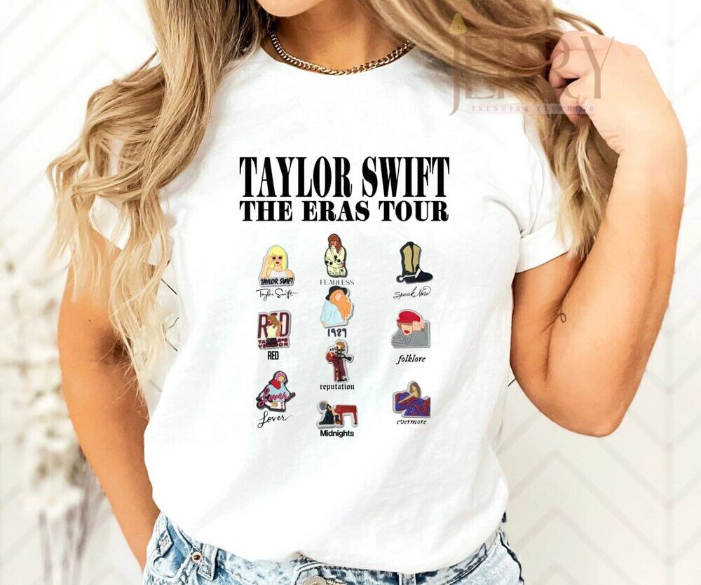 Cheap All Album Taylor Swift Eras Tour T Shirt, Perfect Gift Ideas