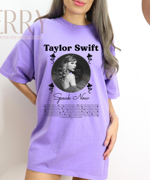 Cheap Taylor Swift Speak Now T Shirt, Perfect Gift For Your Swifties Friends