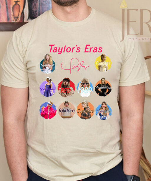 Cheap Taylor Swift The Eras Tour Barbie Styles T Shirt , Taylor Swift Gift For Fans