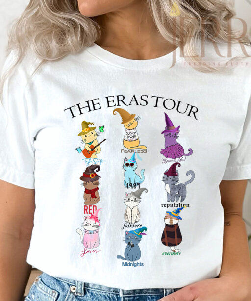 Cheap Cats Album Taylor Swift Eras Tour 2023 T Shirt, Best Gifts For Taylor Swift Fans