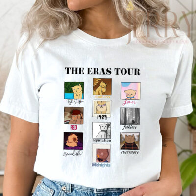 Cheap Cats Album Tracklist Taylor Swift Eras Tour 2023 T Shirt, Best Gifts For Taylor Swift Fans