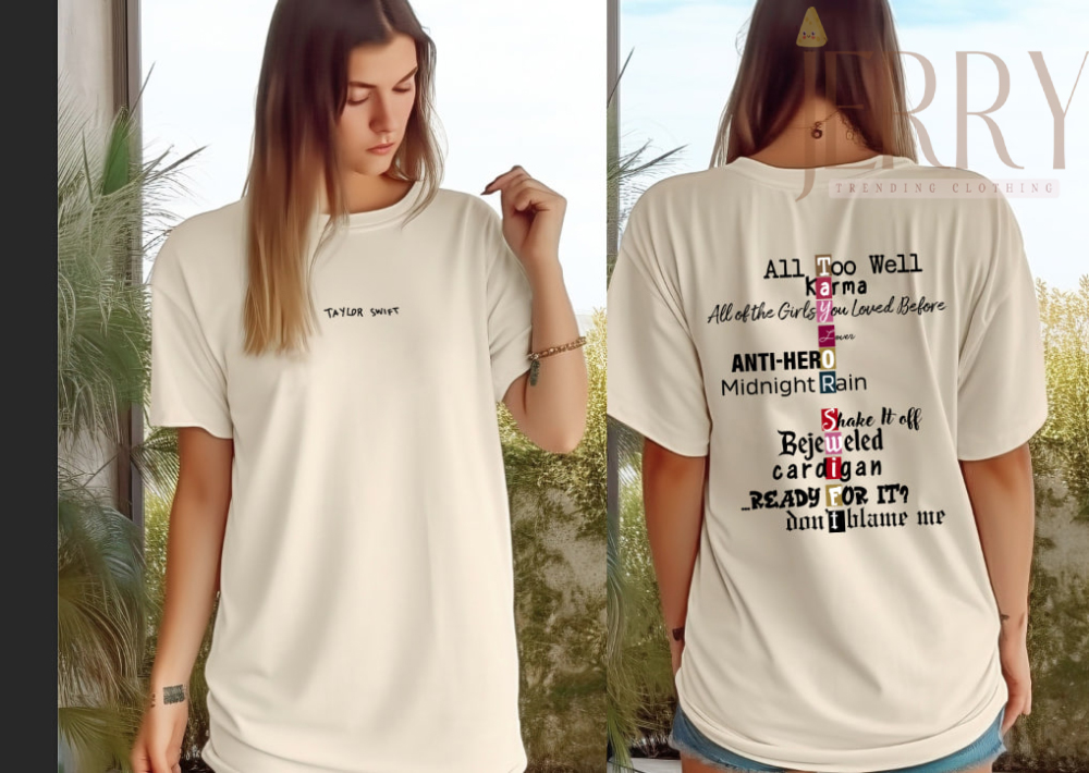 All Too Well Taylor Swift Merch T-Shirt