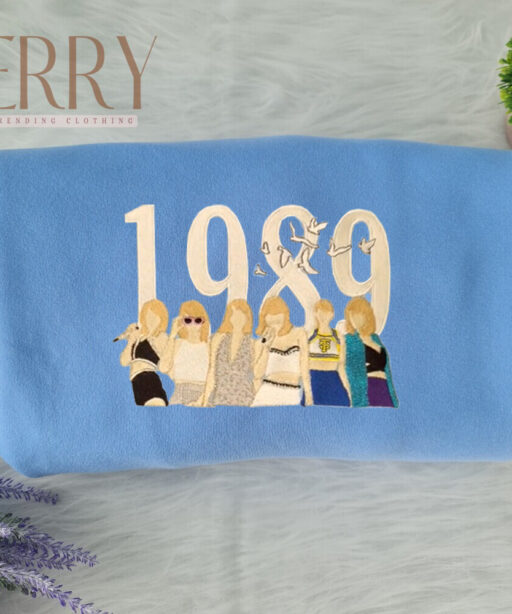 1989 Taylor Version Embroidered Sweatshirt