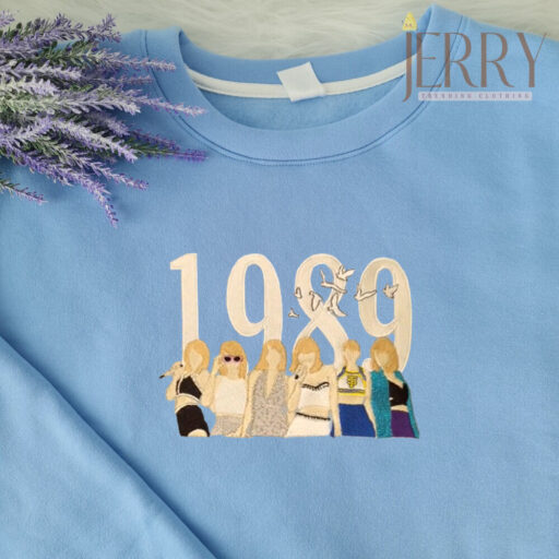 1989 Taylor Version Embroidered Sweatshirt