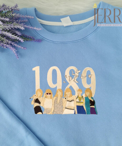1989 Taylor Version Embroidered Sweatshirt