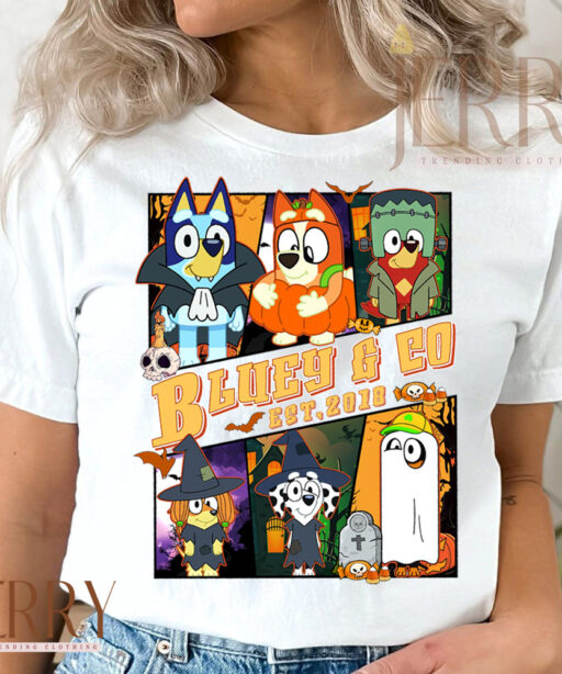 Bluey Est 2018 Halloween T Shirt