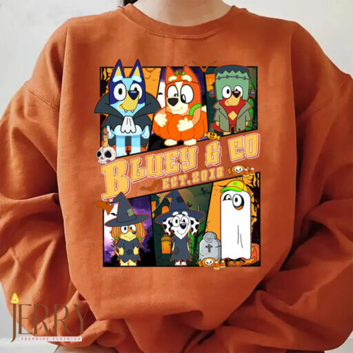 Bluey Est 2018 Halloween T Shirt