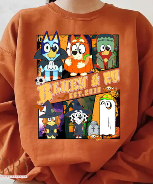 Bluey Est 2018 Halloween T Shirt