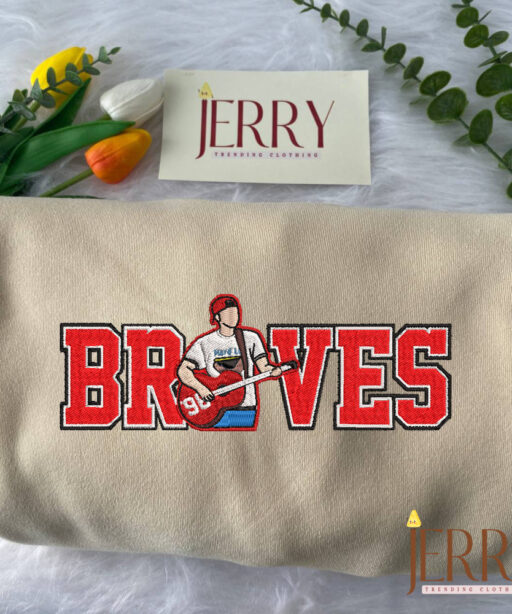 Brave Morgan Wallen Embroidered Sweatshirt