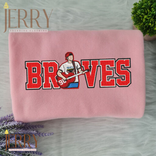 Brave Morgan Wallen Embroidered Sweatshirt