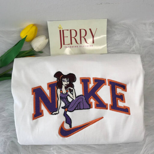 Cheap Megara Disney Nike Embroidered Sweatshirt, Christmas Present For Couples 3