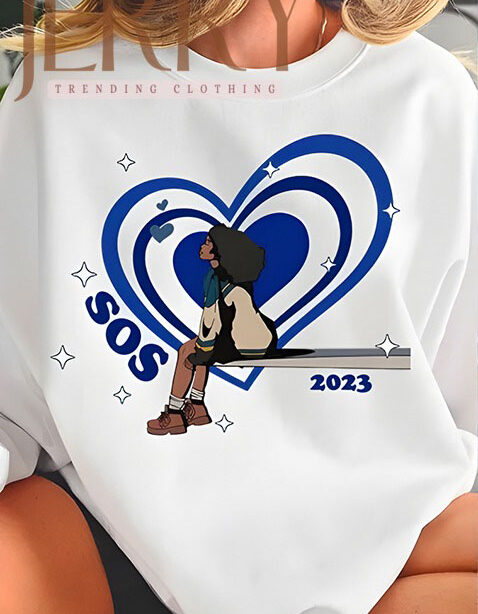 Cheap Schedule Tour Date SZA SOS Shirt, SZA SOS Merch 1