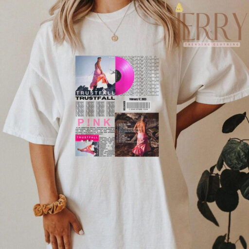 Cheap Pink Trust Fall 2023 T Shirt, Pink Summer Carnival Tour 2023 Shirt Gift For Fan