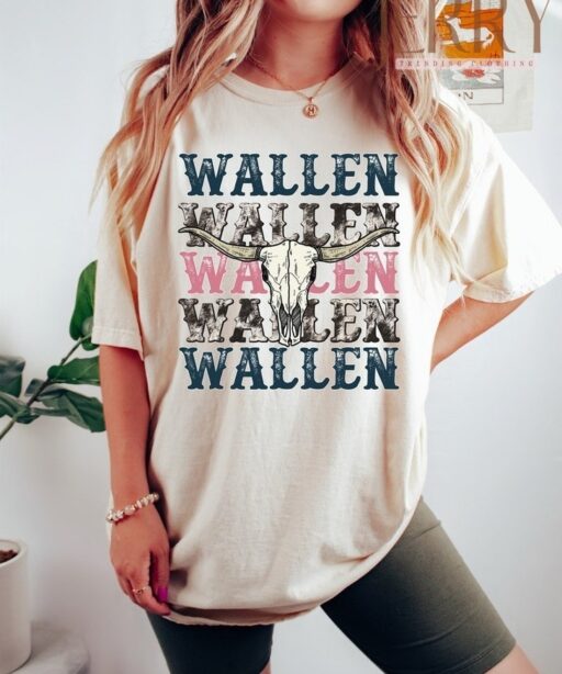 Cheap Vintage Cowgirl Country Women Morgan Wallen Shirt, Morgan Wallen Concert Merch