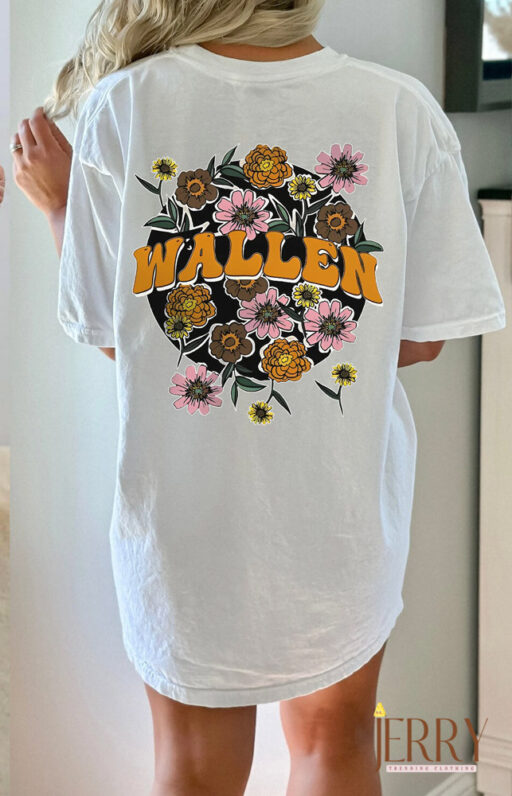 Country Concert Morgan Wallen Graphic Tee Two Sides