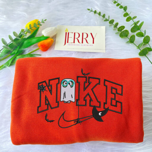 Honey Nike Halloween Embroidered Sweatshirt