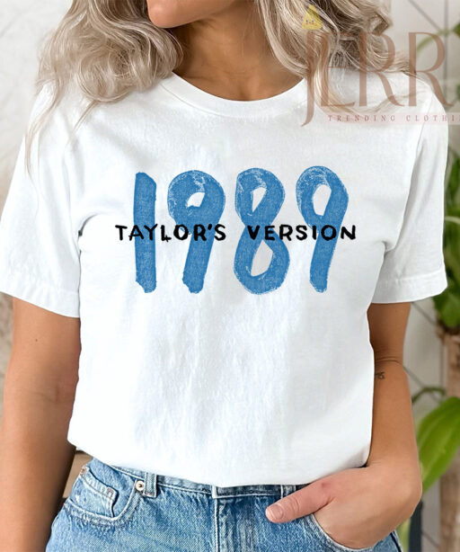 Hot Skies Blue 1989 Taylors Version T Shirt, Perfect Gift For Swifties 1