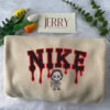 Knife Michael Myers Nike Embroidered Sweatshirt