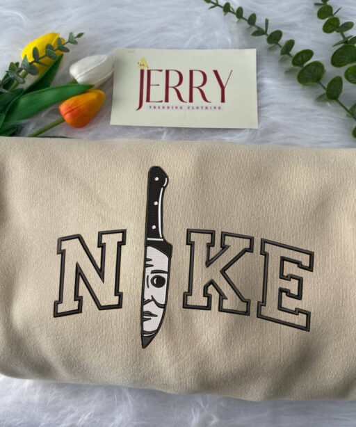 Michael Myers Nike Embroidered Sweatshirt