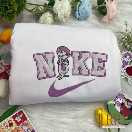 Miss Bianca And The Bernard Disney Nike Embroidered Sweatshirt