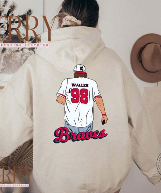 98 Braves Morgan Wallen Western Cowgirl Cowboy shirt, hoodie, sweater, long  sleeve and tank top