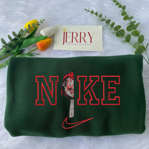 Peekaboo Nightmare Nike Embroidered Sweatshirt