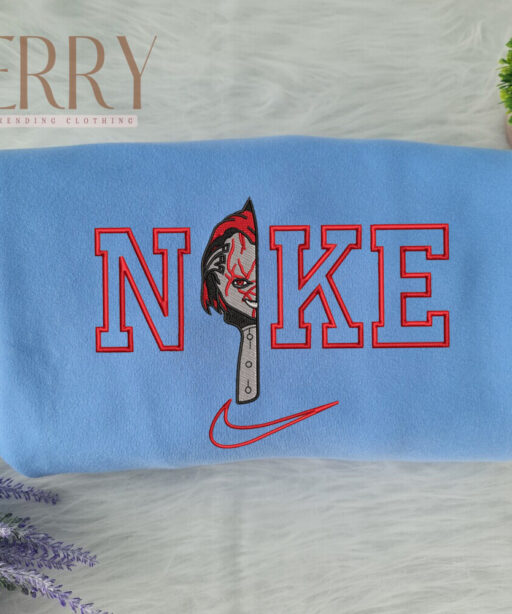 Peekaboo Nightmare Nike Embroidered Sweatshirt