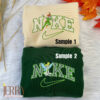 Peter Pan And Tinkerbell Nike Embroidered Sweatshirts