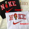 Roxanne And Max Couple Nike Embroidered Sweatshirt