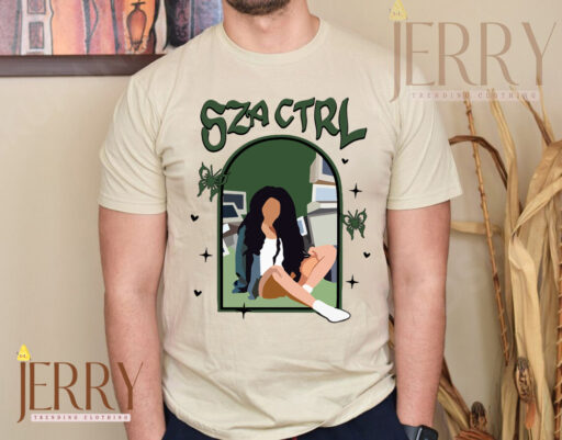 SZA Ctrl Album Two Sides T Shirt