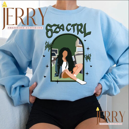 SZA Ctrl Album Two Sides T Shirt