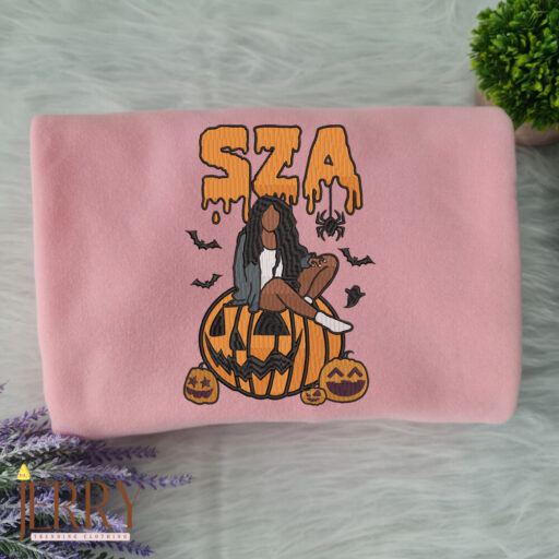 SZA Halloween Embroidered Sweatshirt