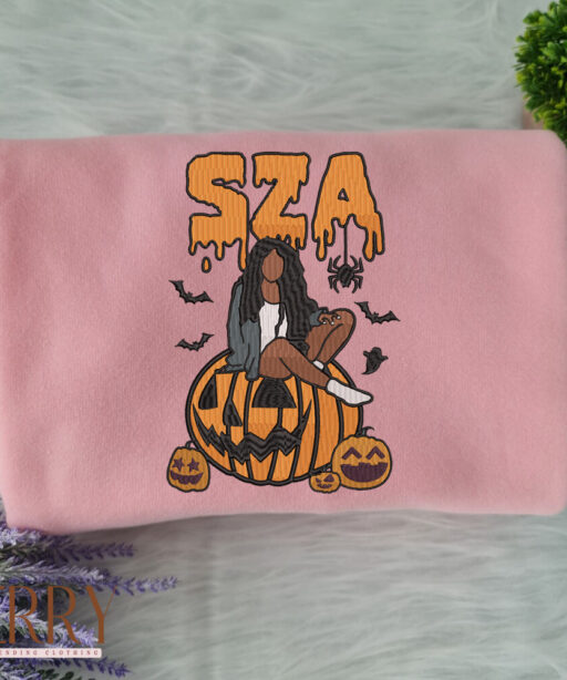 SZA Halloween Embroidered Sweatshirt