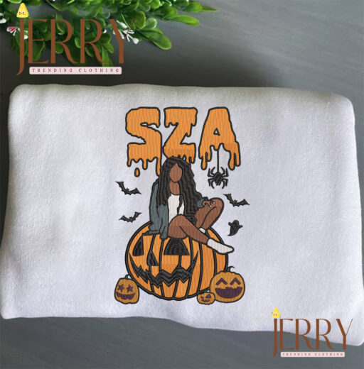 SZA Halloween Embroidered Sweatshirt