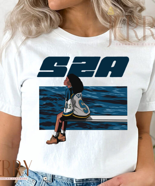 SZA SOS Album T Shirt Two Sides