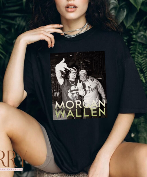 Schedule Tour Date Hardy 24 Morgan Wallen Tour T Shirt Two Sides