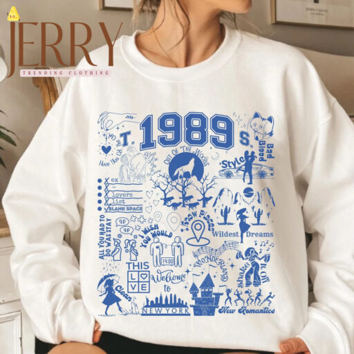 Taylor Swift 1989 Full Song T Shirt