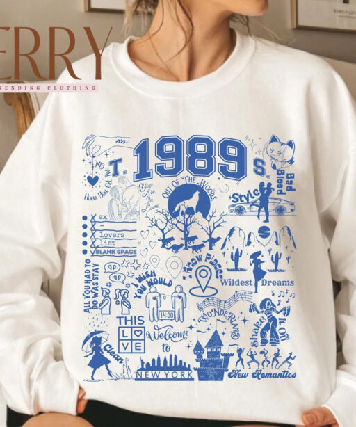 Taylor Swift 1989 Full Song T Shirt