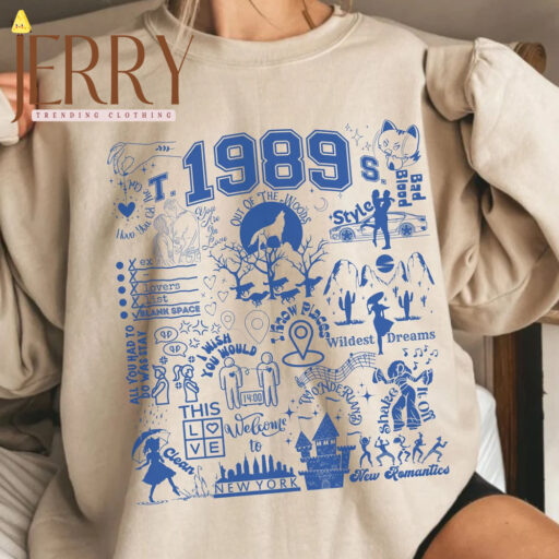 Taylor Swift 1989 Full Song T Shirt