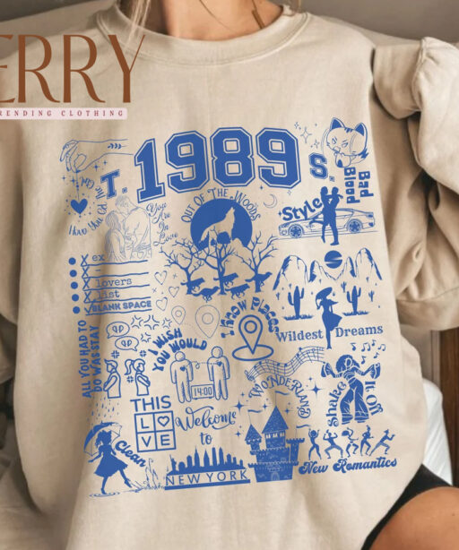 Taylor Swift 1989 Full Song T Shirt