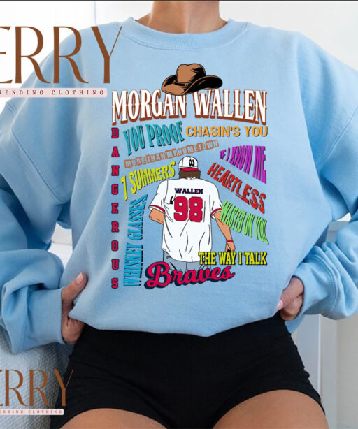 Top 10 Music Songs Morgan Wallen T Shirt