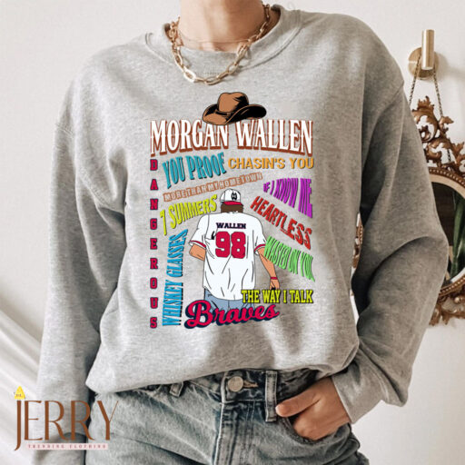 Top 10 Music Songs Morgan Wallen T Shirt