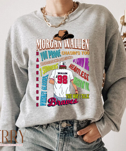 Top 10 Music Songs Morgan Wallen T Shirt