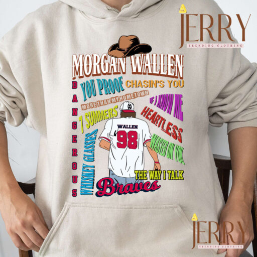 Top 10 Music Songs Morgan Wallen T Shirt