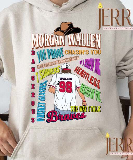 Top 10 Music Songs Morgan Wallen T Shirt