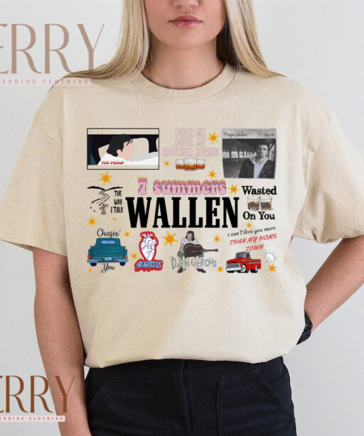 Top 10 best songs Morgan Wallen T Shirt